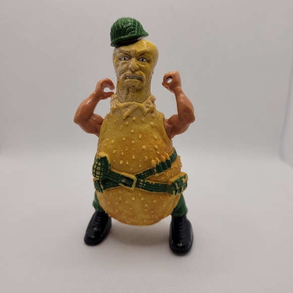 Mattel's Food Fighters 1988 - Lieutenant Leg - Picture 1 of 8